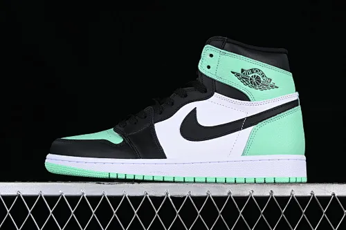 All categories Air Jordan Jordan series basketball shoes Air Jordan 1 High Air Jordan 1 Retro High "Green Glow" AJ1 Joe 1 mint green high-top basketball shoes DZ5485-130